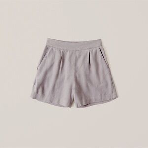 Abercrombie & Fitch Linen Blend Shorts